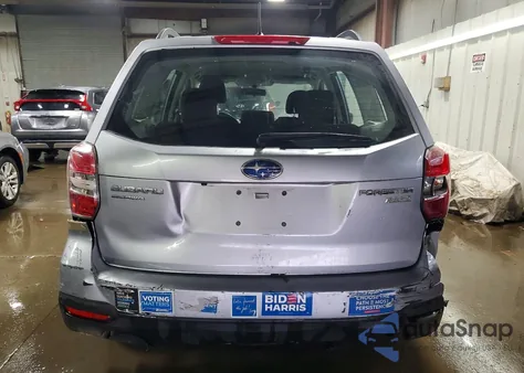 2015 Subaru Forester 2.5I z USA, uszkodzony, nr VIN JF2SJABC6FH808321